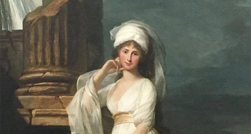 Portrait of Lady Huntingtower
