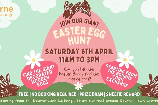 Bourne Giant Easter Egg Hunt - FREE ACTIVITY