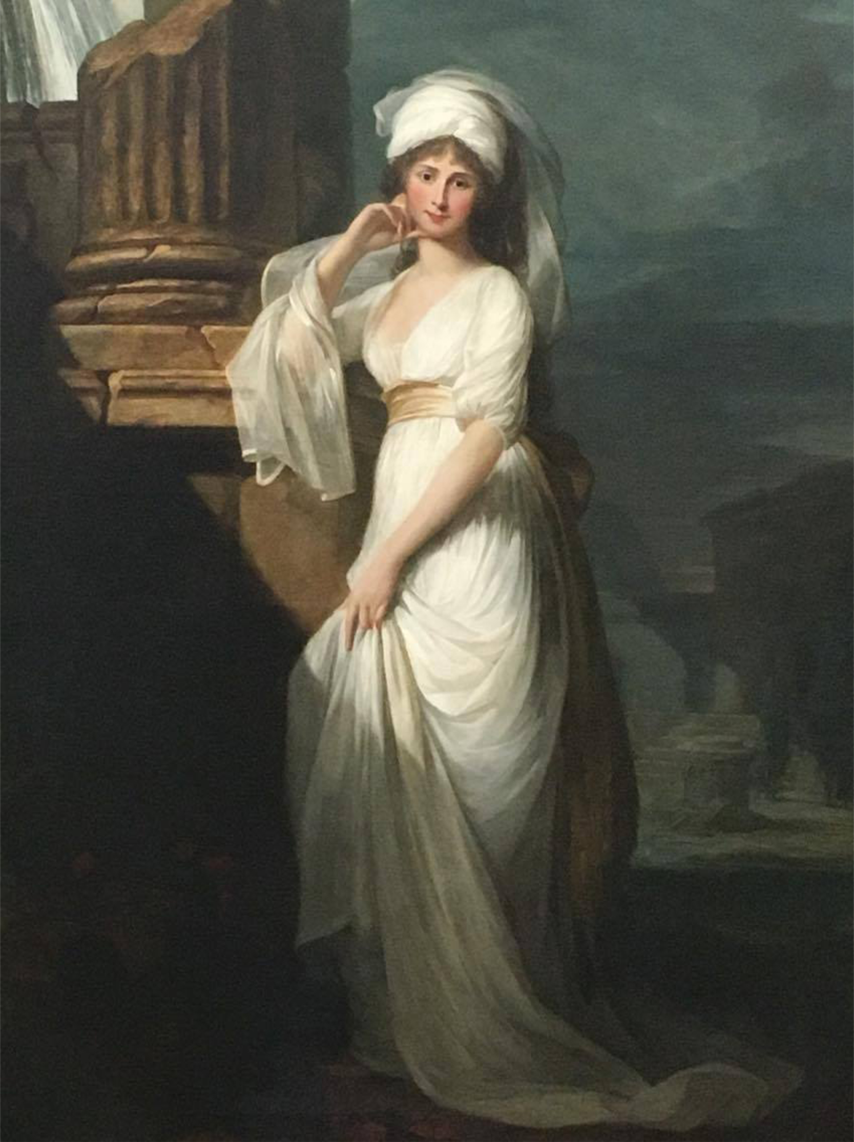 Portrait of Lady Huntingtower