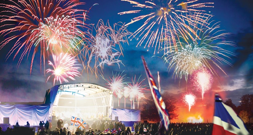 Burghley House Battle Proms Concert