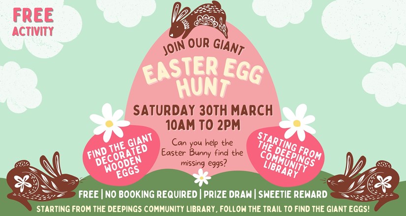 DEEPINGS GIANT EASTER EGG HUNT - FREE ACTIVITY