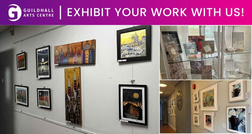 Exhibit your work with us!