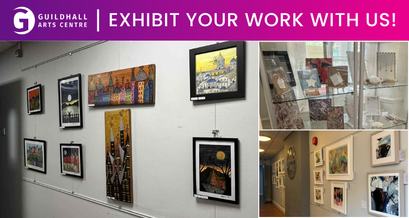 Exhibit your work with us!