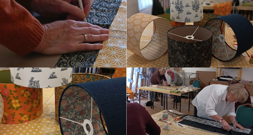 Double Sided Lampshade Workshop